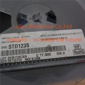 100VNT STD123S ženklas:123 STD123 NPN Silicio Traistor SOT23 Naujas Originalus