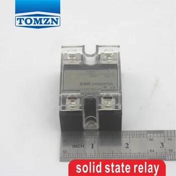 10AA SSR įvesties 90-250V AC apkrova 12-240V AC vienfaziai KINTAMOSIOS srovės (solid state relay