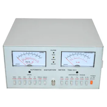 1PC TDM1911 iškraipymo testeris 110/220V, automatinis iškraipymų matuoklis 0.01% - 30% garso iškraipymų matuoklis