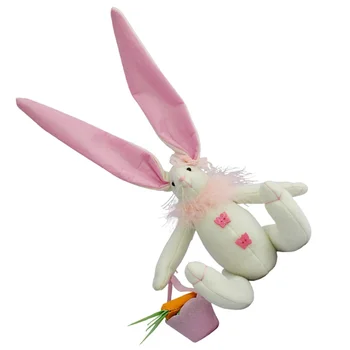 1pc Velykų Festivalis Triušis Minkštas Rabbit Ornamentu Vaikų Triušis