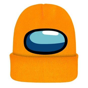 2 Dizaino Karšto Žaidimas Tarp Mūsų Megzti Skrybėlę Bžūp Modelis Tarp Mūsų Žaidimas Hip-Hop Skrybėlę Išlaikyti Šiltas Dovanų Popierių kepuraitės kepuraitė moterims
