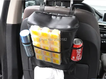2017 Karšto automobilio stiliaus Automobilių sėdynės saugojimo krepšys Renault clio megane 2 3 captur 