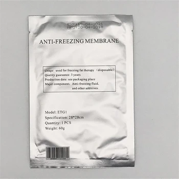 2019 NAUJAS！！ padas Kovos užšaldyti terapijos Antifrizas Membrana Šalto Tech Kūno Įranga, greitas pristatymas 34*42