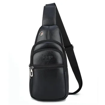 2020 Karšto pardavimas Naujų pečių maišą Mens laisvalaikio sporto maišelį už krūtinės maišelį kryžius body bag Black/Brown Nemokamas Pristatymas XZ-100.