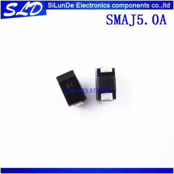 20pcs/daug SMAJ5.0A SMD Diodų TELEVIZORIAI 5V 600W SMA naujas ir originalus sandėlyje