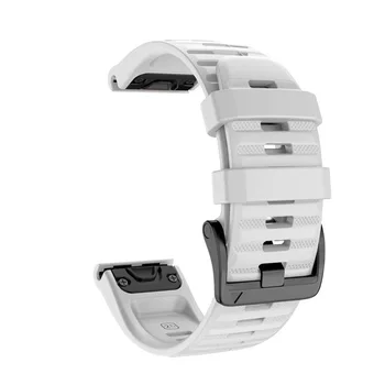 26 22mm Watchband Garmin Fenix 6 6X Pro 5 5X Plius 3HR Silikono Juosta Fenix6 Fenix5 Žiūrėti Greito Atleidimo Easyfit Riešo Dirželis