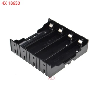 2VNT 4x 18650 baterijos laikiklis Sunku Pin Baterijų atveju Storage Box 