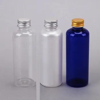 30pcs 150ml Tuščių Plastikinių Kosmetikos Pakuotės Butelį, aišku,Yra Trijų Rūšių Spalvų Dangčio 150cc Bako Talpa