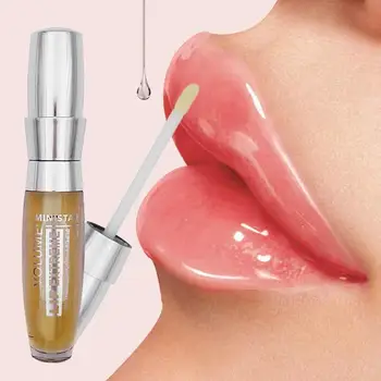 3D Ilgalaikis Seksualus Drėkinamasis Lūpų Vandeniui Didelis Skaidrus Lūpų Blizgesys Makiažas Lūpų Spalva Nekaunīgi Extreme Lūpų Augmentation