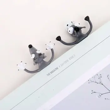 3D Stereo Gražių Animacinių filmų Gyvūnų Žymą Cute Kačių, Triušių Juokinga Studentų Dovana Vaikams Animacinių filmų Žymą