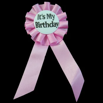 4.5 cm apvalus mygtukas šviesiai rožinė ženklelis merginos night out bachelorette šalis, nuotaka turi būti juostelės motina turi būti pridėti mano gimtadienis sagė