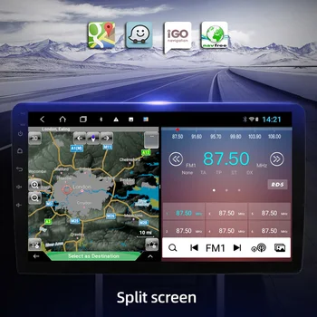 4G+64G 9 COLIŲ IPS Android 9.0 car dvd GPS Navigacijos toyota innova-2018 Su 4G LTE DSP CARPLAY
