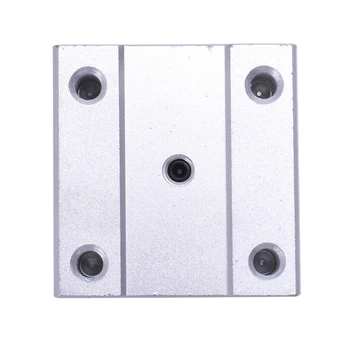 4x Aliuminio Linijinis stumdomas bloko Judesio Maršrutizatorius Kieto C Blokas Silver (SBR20UU,20mm)