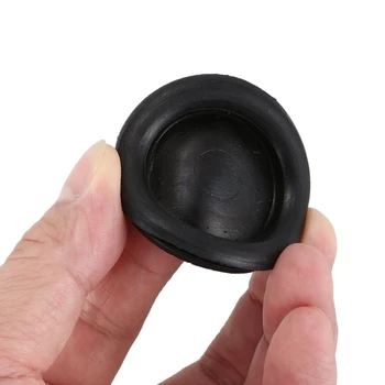5vnt juoda guma uždarytas aklas balinimas skylę laidą veda gumos grommets 40mm