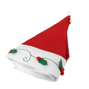 90cm Kalėdų Senelio Skrybėlės Langą Valance Kalėdų Dekoracijas Xmass Užuolaidų Dekoro Ornamentuose Raudona Namų Dekoracijos