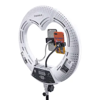 96W Žiedas šviesos Makiažas Gyventi Užpildyti Šviesos Žiedas Šviesos diodų (LED) Selfie Širdies Formos Pritemdomi 