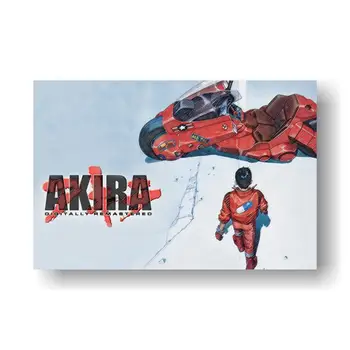 Akira Plakatas Raudona Kovos Anime Kino Meno Sienos Nuotrauka Drobė, Tapyba, skirtą Kambarį Namuose Apdaila Plakatas