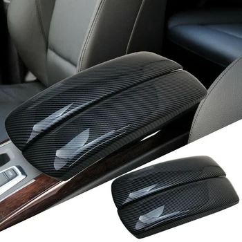 Anglies Pluošto Automobilių Saugojimo Dėžutė Skydelio Dangtelį Porankiu Lauke Panel -BMW X5, X6 E71 e70 