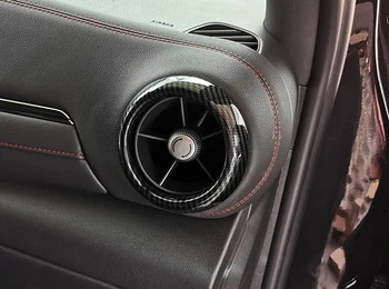 Anglies Pluošto Stiliaus Interjeras Šoninės Oro Kondicionavimo Angos KINTAMOSIOS srovės Lizdo Dekoratyvinis Rėmelis Padengti Apdaila Už Chevrolet Blazer 2019 2020