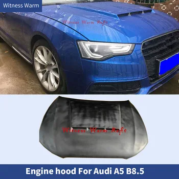 Anglies pluošto variklio dangtis Audi A5 2012-2016 FRP variklio dangtis Audi A5 B8.5 anglies pluošto variklio dangtis