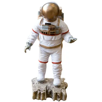 Astronautas Astronautas Vaikai Kambario Dekoro Šuo Klajojo Planetos Berniukai Gimtadienio Dovana Šiaurės Šalių Namų Dekoro Priedai Dervos Figūrėlės