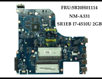 Aukštos kokybės FRU:5B20H01114 Lenovo Ideapad G70-70 Nešiojamas Plokštė AILG1 NM-A331 SR1EB I7-4510U DDR3L 2GB Pilnai Išbandyti