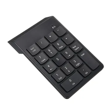 Aukštos Kokybės USB Įkrovimo Mini 18 Klavišus Klaviatūros Nešiojamų 2,4 Ghz Belaidė Skaičių Klaviatūra KOMPIUTERIUI laptopo