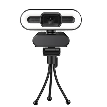 Automatinio fokusavimo Kamera Su Mikrofonu Mini USB 2.0 Kamera Full HD 1080p Kompiuterių PC Nešiojamas Vaizdo Skambučių Live Transliacijos 2020 m.