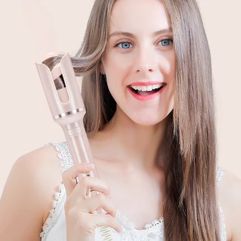 Automatinis Hair Curler Keramikos Auto Pasukti Garbanoti Geležies ilgalaikį Plaukų Formavimo Temperatūra Banga Plaukų Priežiūra Elektros Hair Curler