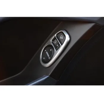 Automobilio Salono galinio vaizdo išoriniai Veidrodėliai Koreguoti Jungiklis Padengti Apdaila Įklija, Hyundai Creta IX25 2016 2017 Stilius