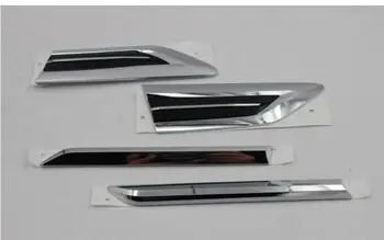Automobilių Priedai, automobilių stilius 4PCS Išorinės pusės Sparnas Priekinių Durų Padengti Apdaila Už Tiguan 2017 MK2
