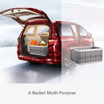 Automobilių veidrodėliai saugojimo krepšys Multi-funkcija transporto priemonių lankstymo vaisių krepšelis Namų nešiojamų saugojimo dėžutė asfalto vandens krepšelio