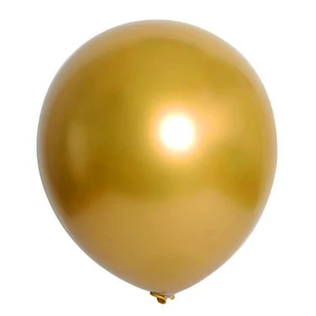 Balionas 50 vnt Latekso balionas 50 Vnt 12inch Chrome Blizgus Metalinis Latekso Balionų, už Gimtadienio, Vestuvių Grad Šalis dekoro JJ20