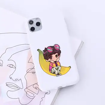 Bananų Žuvų gėjų anime funda padengti coque Telefono dėklas Saldainiai Spalvos iPhone 6 7 8 11 12-os mini pro X XS XR MAX Plus