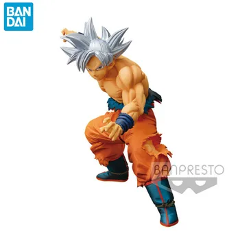 BANDAI Dragon Ball Z Super Saiyan Sūnus Gokas Migatte nr. Gokui Veiksmų PVC Kolekcijos Modelis Žaislas Anime Pav Žaislai Vaikams