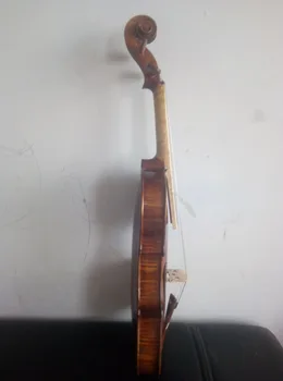 Baroko smuikas pilna rankų flamed maple atgal 4/4 smuikas specialios fingerboard