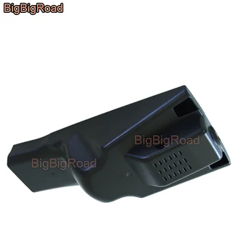 BigBigRoad Automobilių wifi DVR Vaizdo įrašymo brūkšnys cam Kamera FHD 1080P 