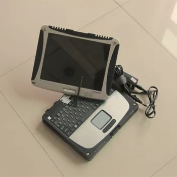 Bmw diagnostikos programinės įrangos, expert mode hdd 500gb su nešiojamuoju toughbook cf19 cf-19 ram 4g, su baterija, touch paruoštas naudoti