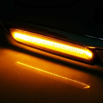 BMW - LED Šoninis Gabaritinis Žibintas Lapų Valdybos Posūkio Signalo E81 E82 E87 E88 E90 E91