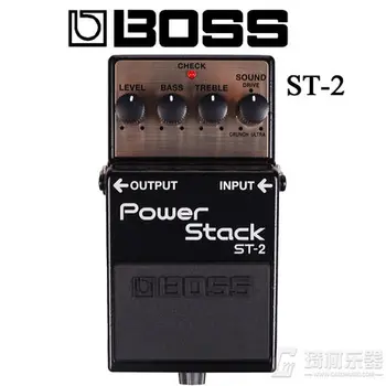 Boss Audio ST-2 Galia Kamino Overdrive Iškraipymo Gitaros Pedalas su Riebalų Krizė ir Didelis pelnas Iškraipymo Tonai ir 2-band EQ