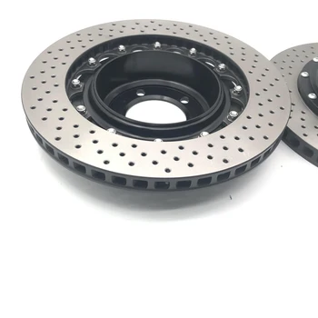 Didelio efektyvumo stabdžių diskas su aliuminio 7075 center cap 345*28 diską 2012 