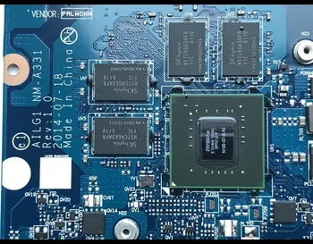 Didmeninė AILG1 NM-A331 Lenovo G70-80 Nešiojamas Plokštė SR23W I7-5500U DDR3L 840M 2GB Visiškai Išbandyta