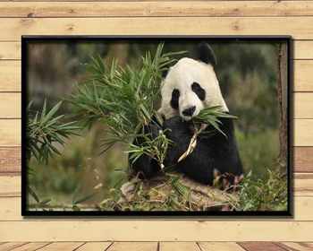 Didžioji Panda, Gražių Ir Vertingų Gyvūnų (5) Sienos Plakatus Spausdina Šilko Meno Tapybos Namų Sienos Miegamojo Puošimas