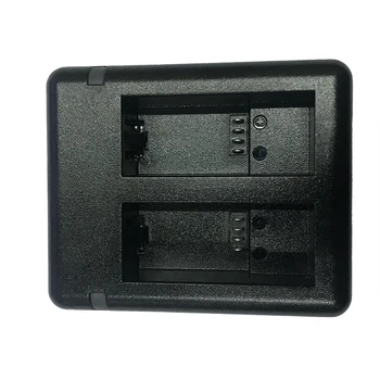 Du kartus Port Lizdą, Baterijos Kroviklis, skirtas Gopro 9 Black Sporto Fotoaparato Priedų su USB Laidu Kelionės