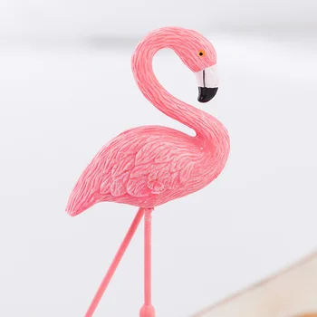 Flamingo Miniatiūrinė Skulptūra / Gyvūnų Statulas Stalas Sodo Vejos Art Deco Amatų Festivalis Šalis Dovanos / Namų Dekoro Priedai