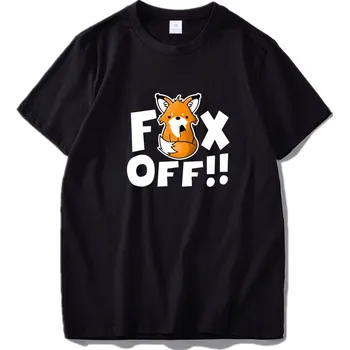 Fox marškinėliai moterims Tai Mano Žmogaus aš Tikrai Fox Juokingas Mielas Gyvūnų Vasaros trumpos rankovės, Juodos spalvos grafinis tees femme Marškinėlius