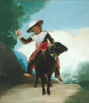 Francisco de Goya Berniukas dėl Ram Menas Spausdinti Plakato grandes para sumalti tapybos drobė Namų Dekoro Sienos Menas