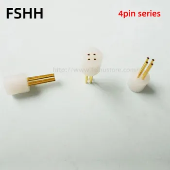 FSHH-4-8 Turas 4pin BOSA TOSA ROSA LD aptikimo lizdas 4 pin lazerinio diodo testas lizdas jautrus Temperatūrai bandymo lizdas