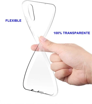 Funda Silicona Samsung Galaxy S20 Plius Transparente --- Carcasa Trasera Protectora Gelio Tpu