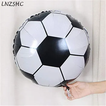 Futbolo Balionai Aliuminio Folija Futbolo Ballon už Gimtadienio Pasaulio Taurės Šalies Futbolo Rungtynės Apdailos 10vnt 18 Colių